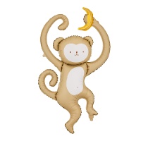 Palloncino a forma di scimmia 88 x 51 cm