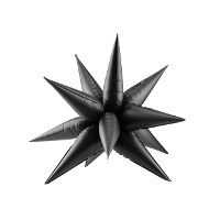 Palloncino stella 3D di 70 cm - PartyDeco - 1 unità