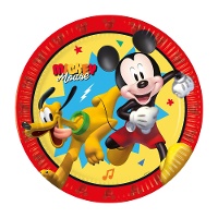 Piatti Mickey Mouse da 23 cm - 8 unità