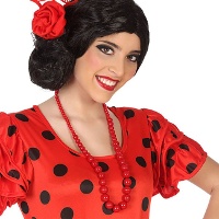 Collana di sevillana bianca o rossa - 1 unità