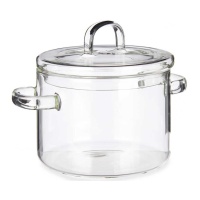 Pentola da 1,4 L in borosilicato - Vivalto
