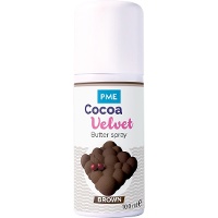 Spray commestibile effetto vellutato di burro di cacao da 100 ml - PME
