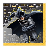 Tovaglioli Batman città 16,5 x 16,5 cm - 16 pezzi