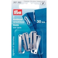 Ganci per pantaloni e gonne 30 mm - Prym - 2 pz.