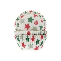 Capsule per cupcakes a stelle - House of Marie - 50 unità