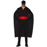 Costume da bandito nero per uomo