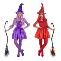 Costume da strega incantata lilla
