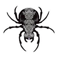 Palloncino ragno decorato da 1,19 m - Grabo