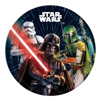 Piatti Star Wars Galaxy 23 cm - 8 pezzi.