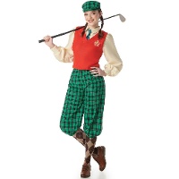 Costume da golfista per donna
