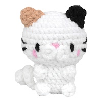 Kit Amigurumi - Luna la gatta - DMC