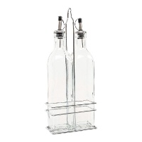 Oliera e acetoiera da 500 ml con supporto