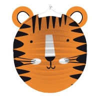 Lanterna decorativa tigre 25 cm - 1 pz.