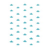 Stencil di carta per barche 15 x 20 cm - Artis decor - 1 unità