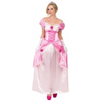 Costume da principessa rosa per donna
