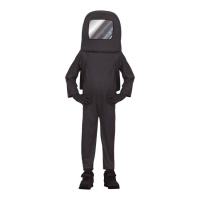 Costume astronauta nero infantile