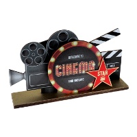Centrotavola di Hollywood di 20 x 4 x 13 cm