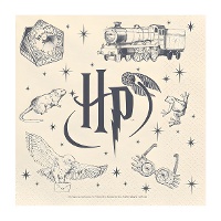 Tovaglioli Harry Potter 16,5 cm - 20 pezzi