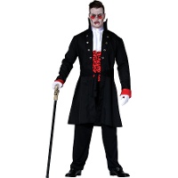 Costume da imperatore vampiro per uomo