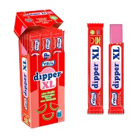 Dipper di caramella morbida XL al gusto anguria - Dipper XL Vidal - 15 unità