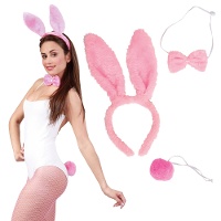 Set da coniglietta rosa