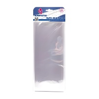 Carta da regalo in cellophane trasparente 95 x 67 cm - 2 pezzi