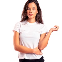T-shirt donna 135g 100% poliestere traspirante - 1 pezzo