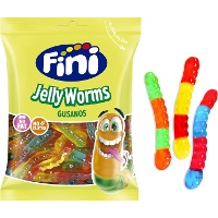 Vermicelli multicolori - Fini worms - 90 gr