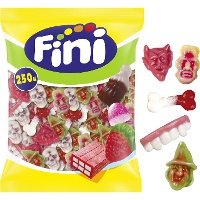 Sacchetto assortito di caramelle gommose per Halloween - Fini - 250 unità