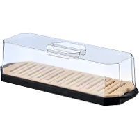 Porta pane di 40,3 x 12,1 cm con coperchio - 1 unità