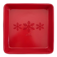 Stampo quadrato natalizio 24,5 x 24 x 5 cm - Decora