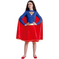 Costume da supereroe con mantello per bambini