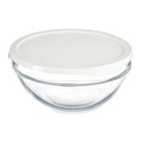 Tupperware in vetro rotondo da 1700 ml