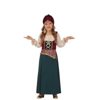 Costume cartomante zingara da bambina