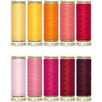 Set 100 m di filo per cucire colore 4 - Gütermann - 10 pz.