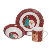 Kit colazione Babbo Natale