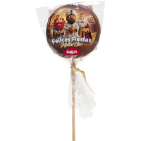 Lecca-lecca al cioccolato dei Re Magi da 30 g - 1 pezzo