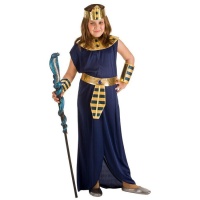 Costume da egiziana blu per bambina