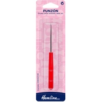 Punzone di 12 cm con manico rosso - Hemline