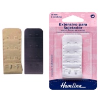 Estensore per reggiseno con 2 ganci di 2,8 cm - Hemline