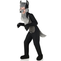 Costume da lupo per bambini con naso