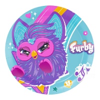 Piatti di Furby da 23 cm - 8 pezzi