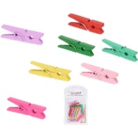 Mollette multicolori piccole - 13 pezzi