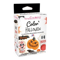Set di colori alimentari per Halloween
