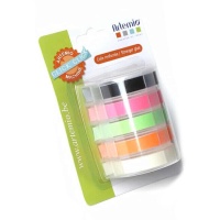 Nastro adesivo color fluoro 2 m - Artemio - 5 pz.