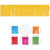 Ghirlanda di plastica con frange colorate - 25 m