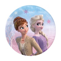 8 piatti Frozen 2 (23 cm) per feste e compleanni