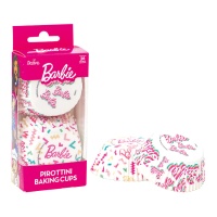 Capsule per cupcake Barbie bianche - Decorare - 36 unità
