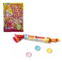 Caramelle in compresse - Mega fizz roll - 200 unità