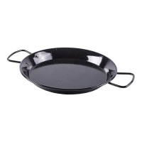 Padella per paella in acciaio vetrificato da 30 cm - Belseher